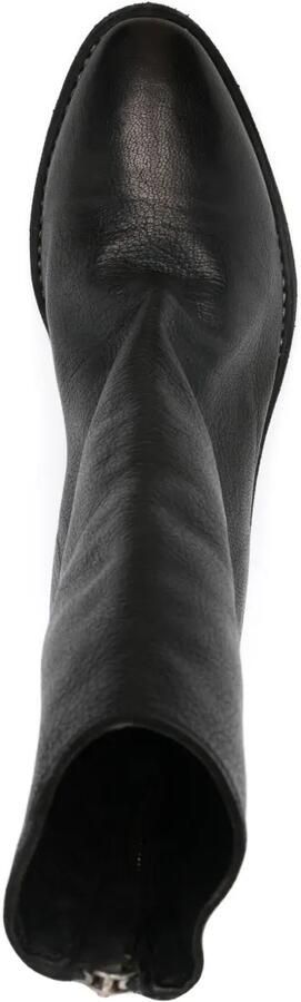 Guidi 55 mm leren laarzen Zwart - Foto 4