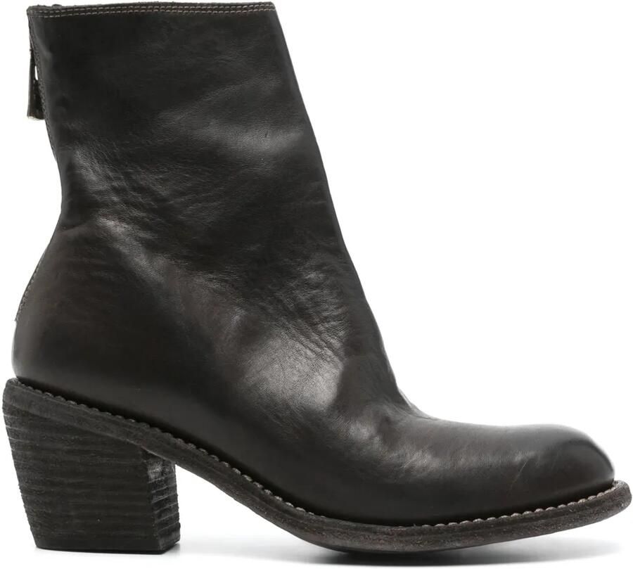 Guidi 70 mm leren laarzen Bruin