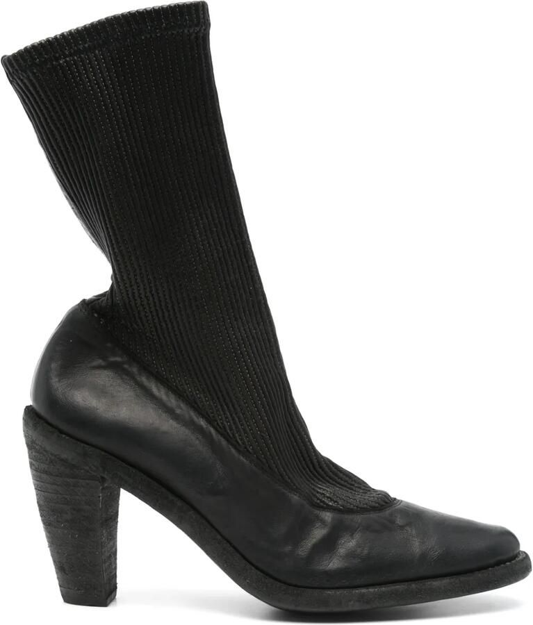 Guidi 90 mm Kangaroo laarzen Zwart