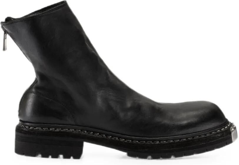 Guidi Big Daddy laarzen met rits Zwart