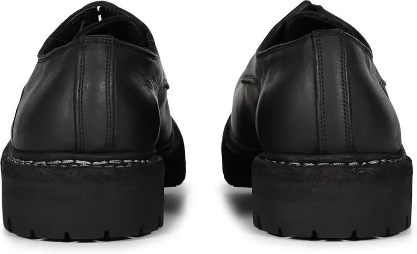 Guidi Big Daddy leren schoenen met Noorse rand Zwart - Foto 3