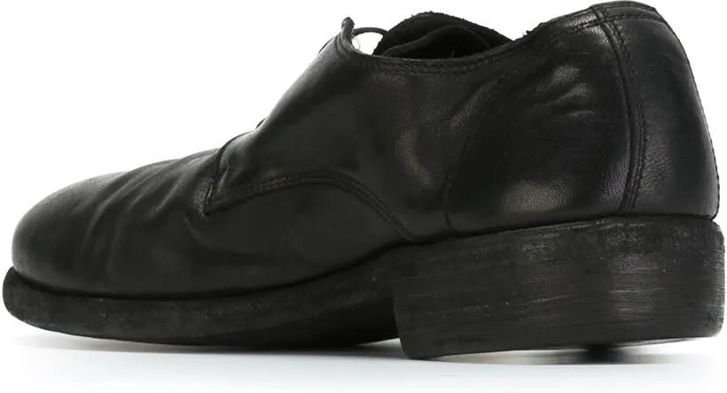 Guidi distressed Derby shoes Zwart - Foto 2
