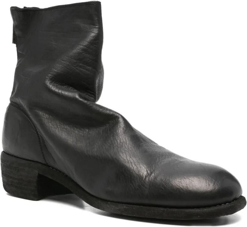 Guidi laarzen van leer Zwart - Foto 3