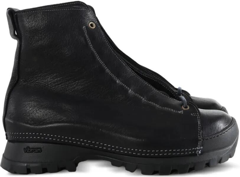 Guidi Legerlaarzen met veters Zwart - Foto 2
