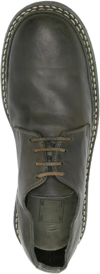 Guidi Leren derby schoenen Groen - Foto 4