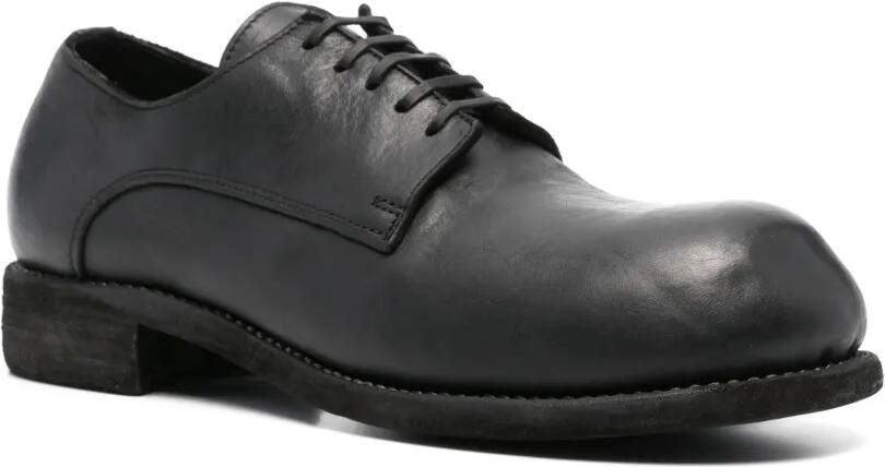 Guidi Leren derby schoenen Zwart - Foto 3