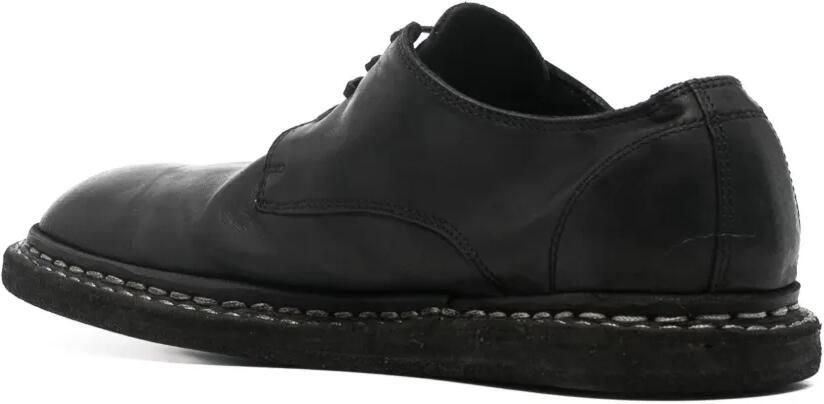 Guidi Leren derby schoenen Zwart - Foto 2