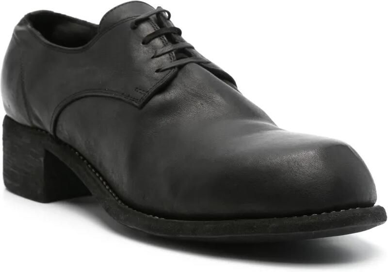 Guidi Leren derby schoenen Zwart - Foto 2
