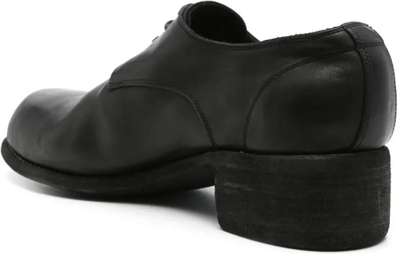 Guidi Leren derby schoenen Zwart - Foto 3