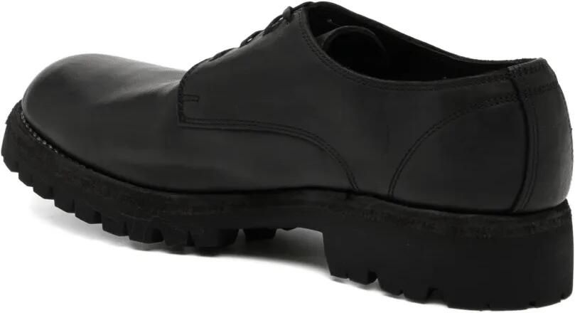 Guidi Leren derby schoenen Zwart - Foto 2