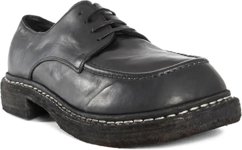Guidi Leren derby schoenen Zwart - Foto 3