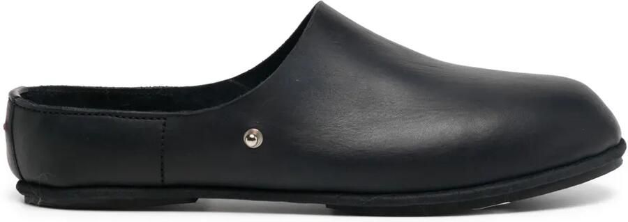 Guidi Leren muiltjes Blauw