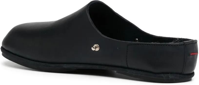 Guidi Leren muiltjes Blauw - Foto 4