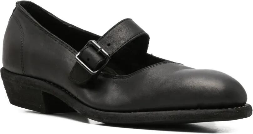 Guidi Loafers met gesp Zwart - Foto 3