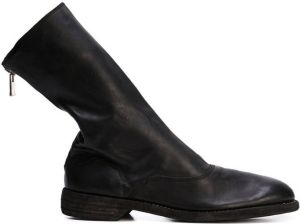 Guidi Laarzen met rits Zwart