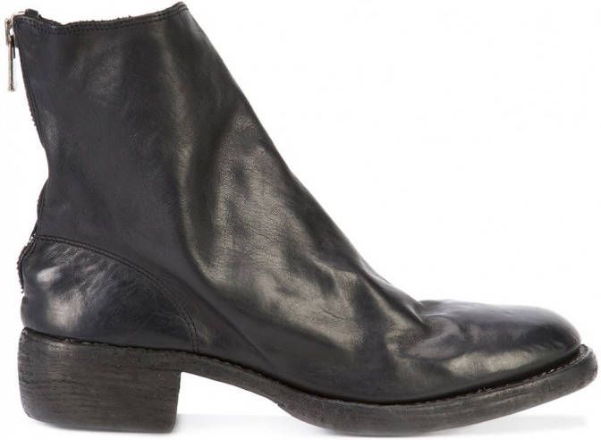 Guidi rear zip boots Zwart