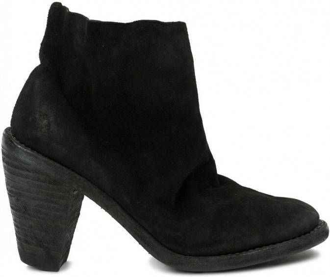 Guidi tapered heel ankle boots Zwart