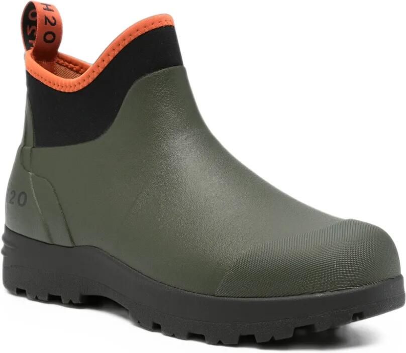 H2O SPORTSWEAR logo-print rain boots Groen - Foto 3
