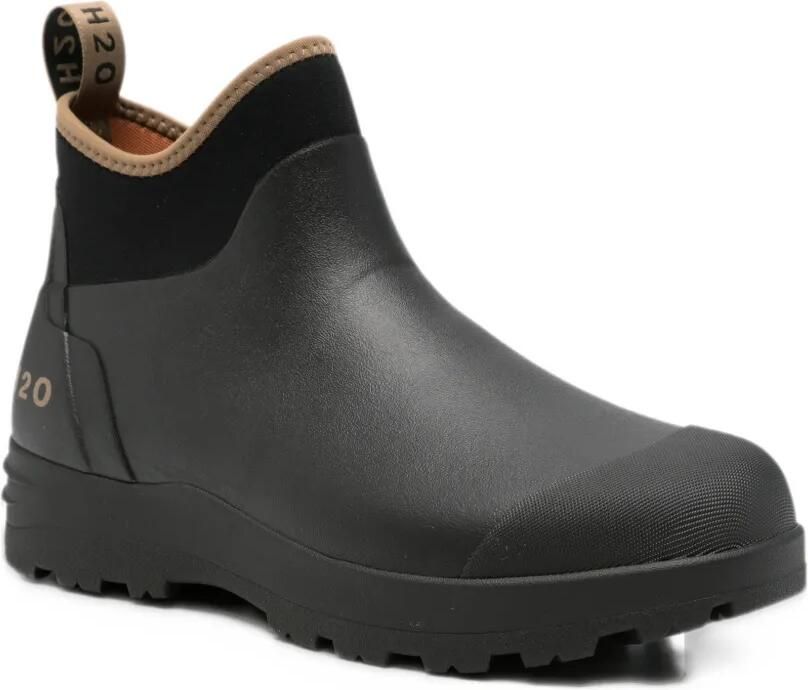 H2O SPORTSWEAR logo-print rain boots Zwart - Foto 3