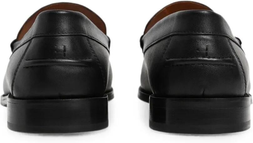 Hackett London Cobham leren loafers Zwart - Foto 3