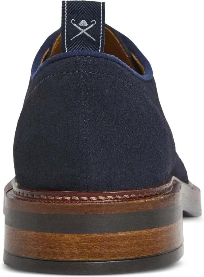 Hackett London Egmont Fine suède derby schoenen Blauw - Foto 3
