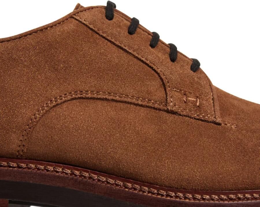 Hackett London Egmont Fine suède derby schoenen Bruin - Foto 2