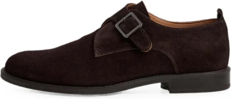 Hackett London Hampton gespschoenen Bruin