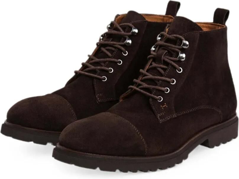 Hackett London Hudson enkellaarzen met kapneus Bruin - Foto 5