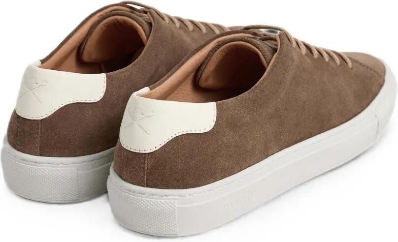 Hackett London Idol suède sneakers Bruin - Foto 4