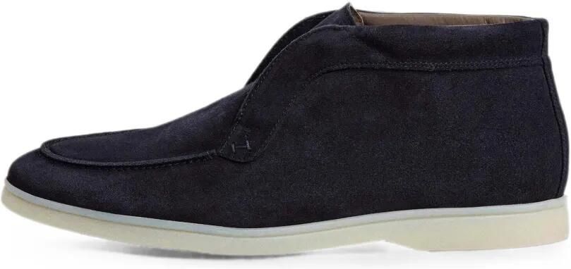 Hackett London Laarzen met amandelvormige neus Blauw