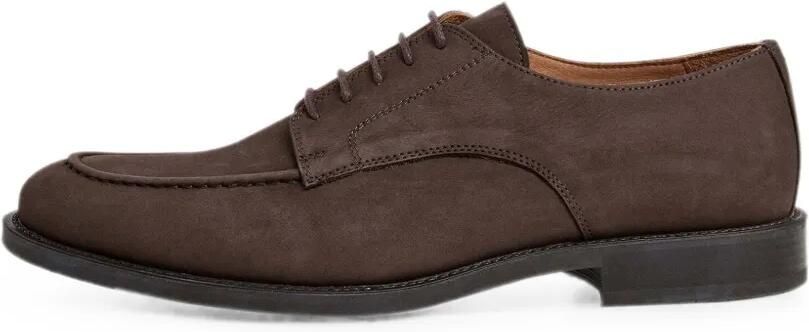 Hackett London Leren derby schoenen Bruin