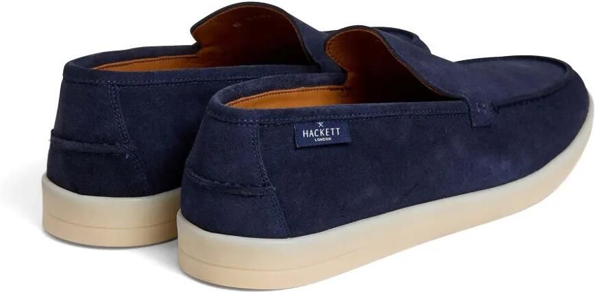 Hackett London Martin suède loafers Blauw - Foto 4
