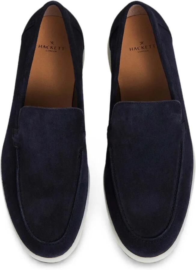 Hackett London Martin suède loafers Blauw - Foto 2