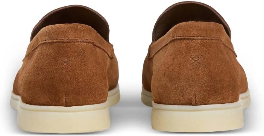 Hackett London Martin suède loafers Bruin - Foto 3
