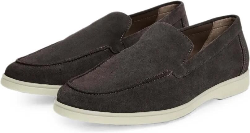 Hackett London Martin suède loafers Bruin - Foto 4