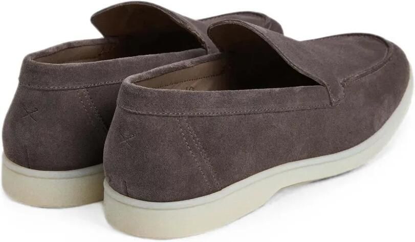 Hackett London Martin suède loafers Bruin - Foto 3