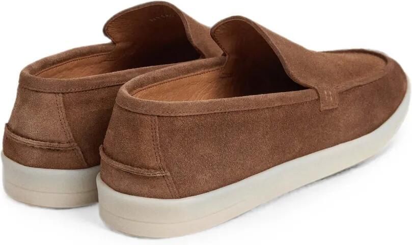Hackett London Martins suède loafers Bruin - Foto 3