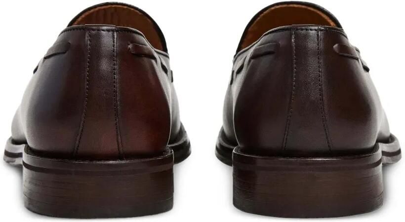 Hackett London Mayfair Crust leren loafers met kwastje Bruin - Foto 5
