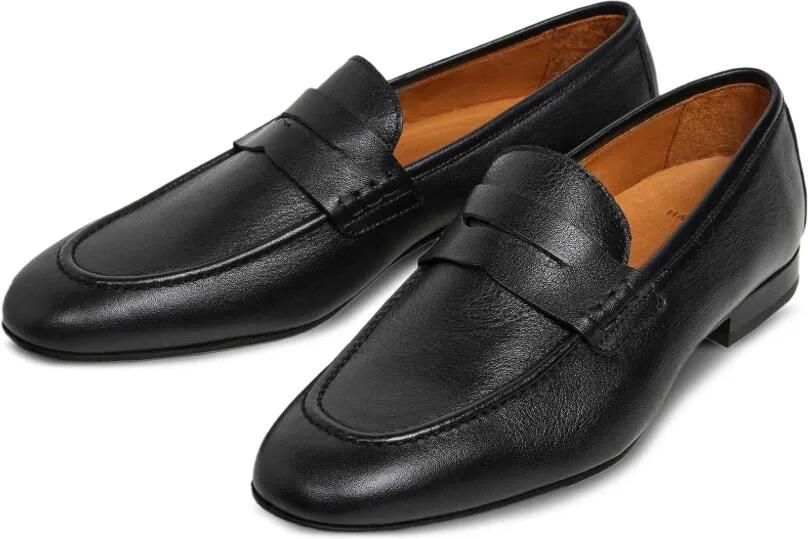 Hackett London Regal Saddle leren loafers Zwart - Foto 2