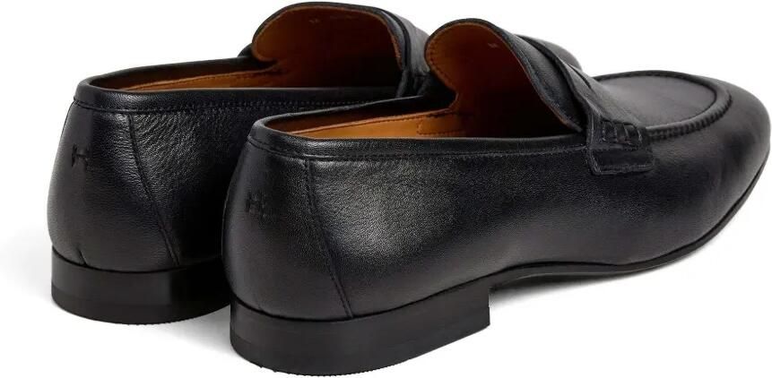 Hackett London Regal Saddle leren loafers Zwart - Foto 3