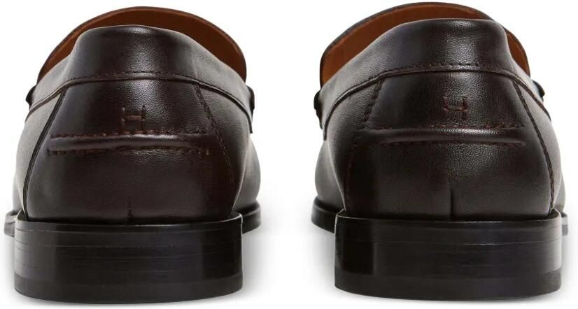 Hackett London Saddle loafers met stiksels Bruin - Foto 3