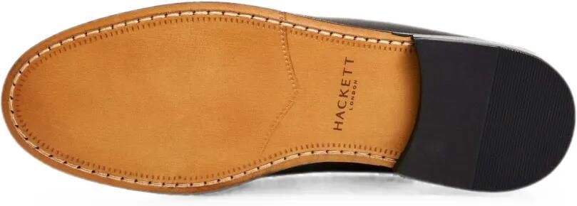 Hackett London Saddle loafers met stiksels Bruin - Foto 5