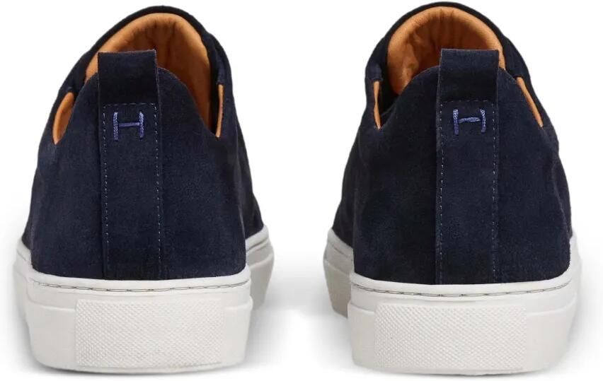 Hackett London Vision suède slip-on sneakers Blauw - Foto 4