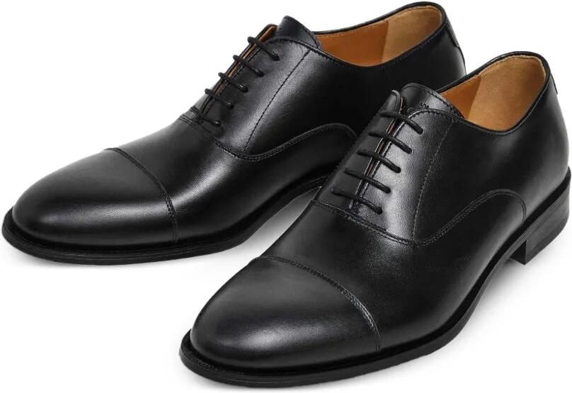 Hackett London Working leren Oxford schoenen Zwart - Foto 2