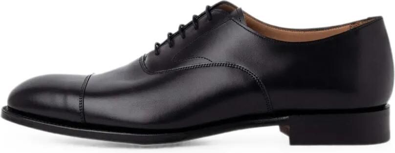 Hackett London x Cheaney Oxford schoenen met neus Zwart