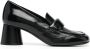 Halmanera Banel leren loafers Zwart - Thumbnail 1