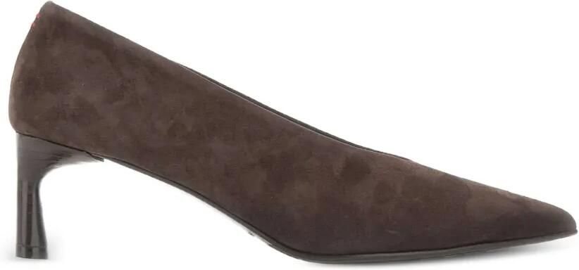 Halmanera Jade V-cut pumps Bruin