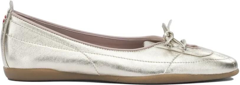 Halmanera Jana metallic ballerina's met veters
