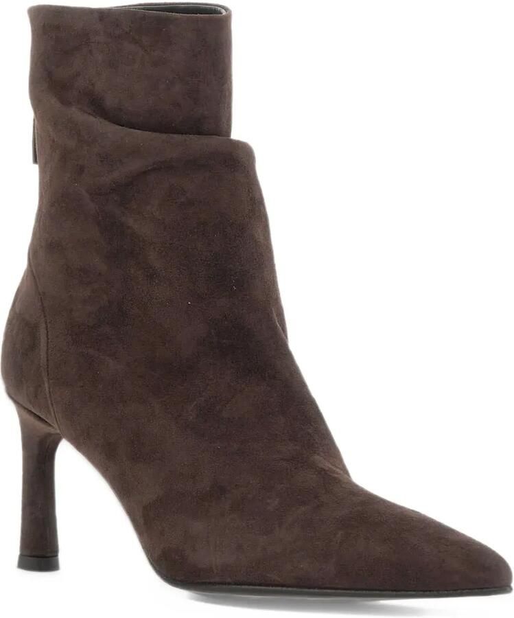 Halmanera Jera26 draped ankle boots Bruin - Foto 3