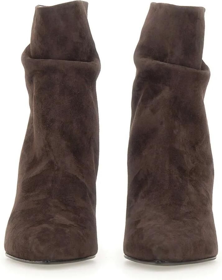 Halmanera Jera26 draped ankle boots Bruin - Foto 4